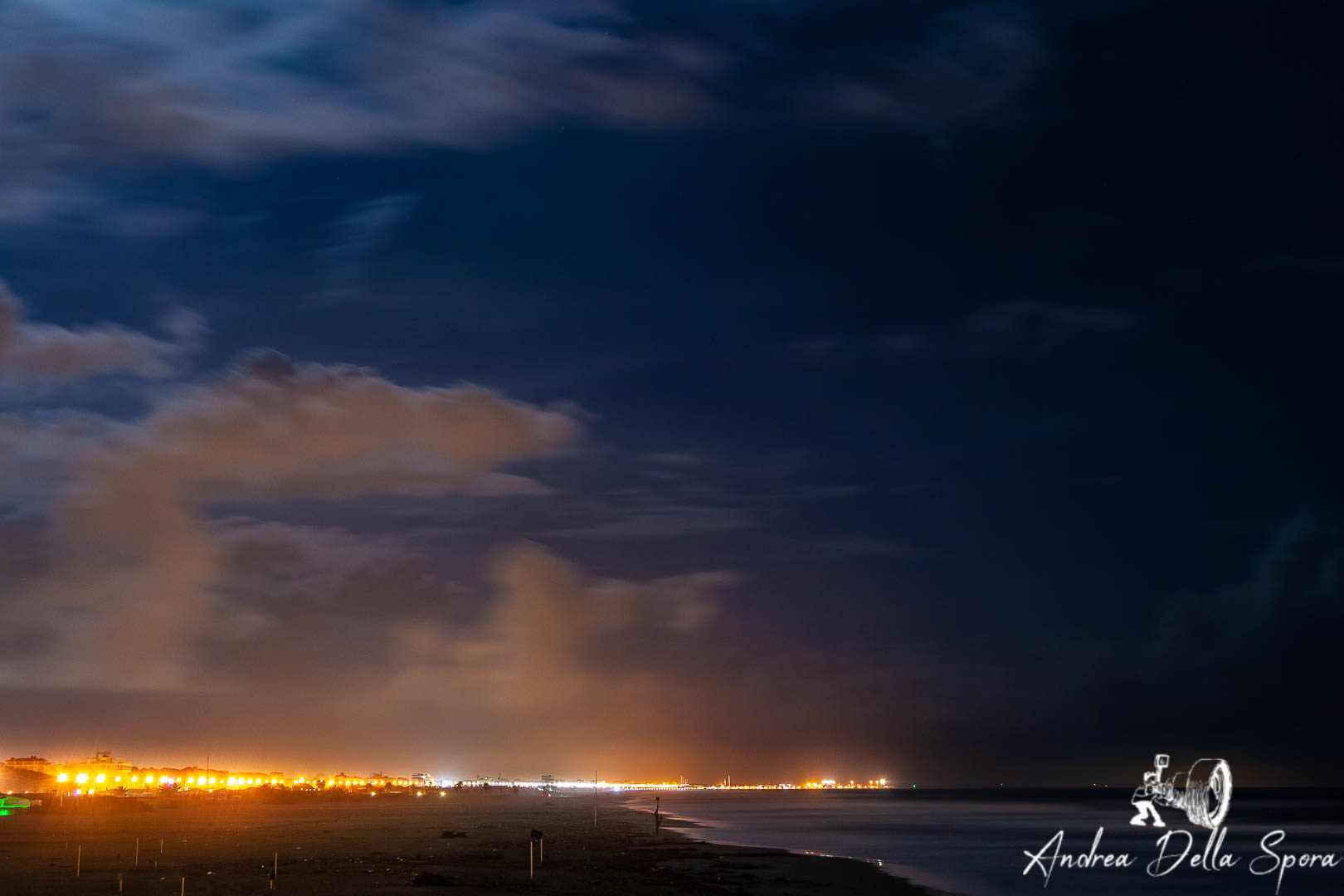 CIELO E MARE DI NOTTE