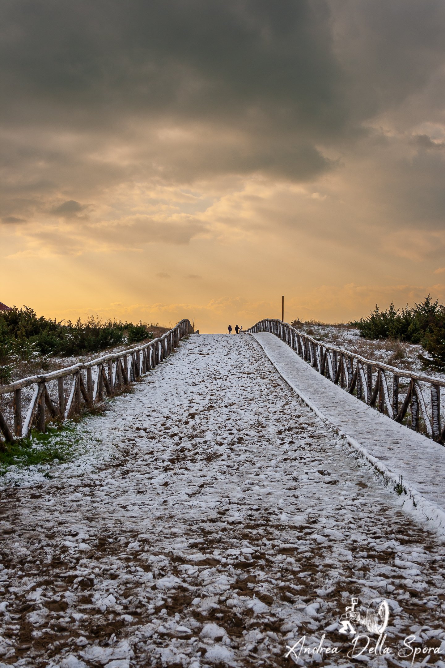 Neve a Viareggio