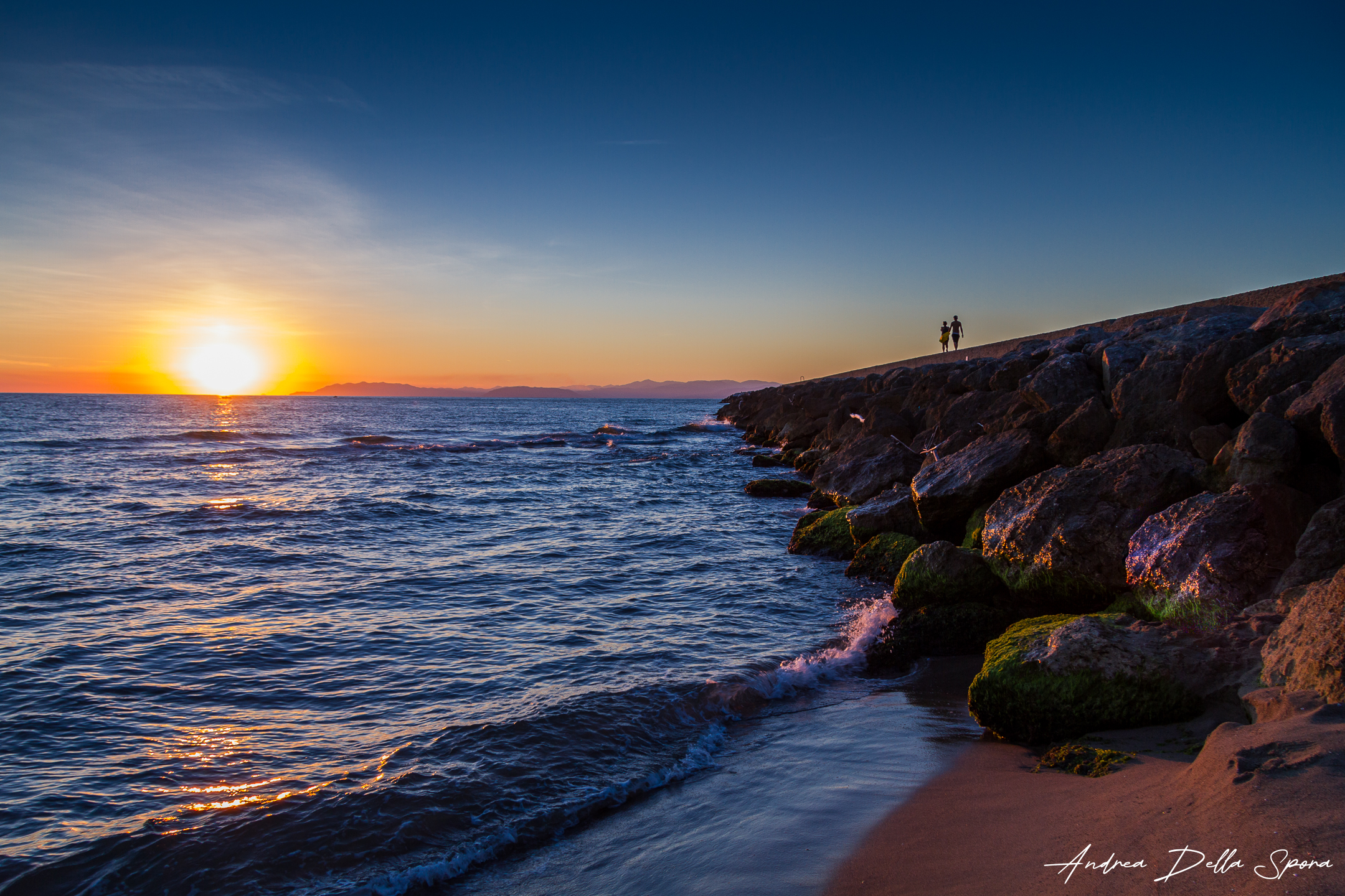 Viareggio – Tramonto sul mare