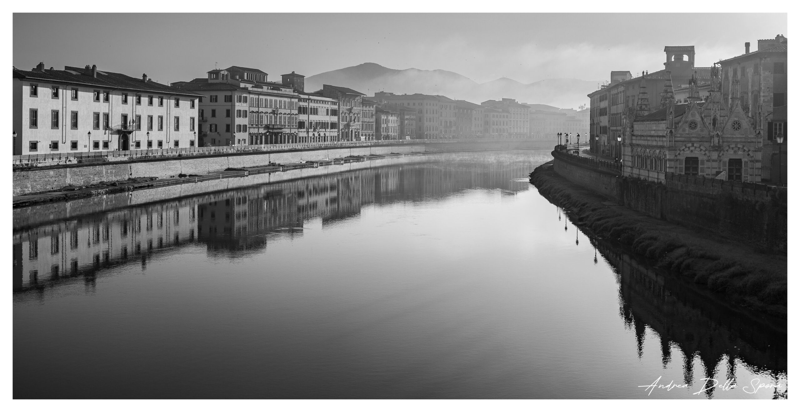 Pisa – Prime luci annebbiate